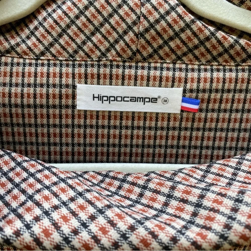 Hippocampe blouse size 38 made in France 🇫🇷 - Picture 5 of 8